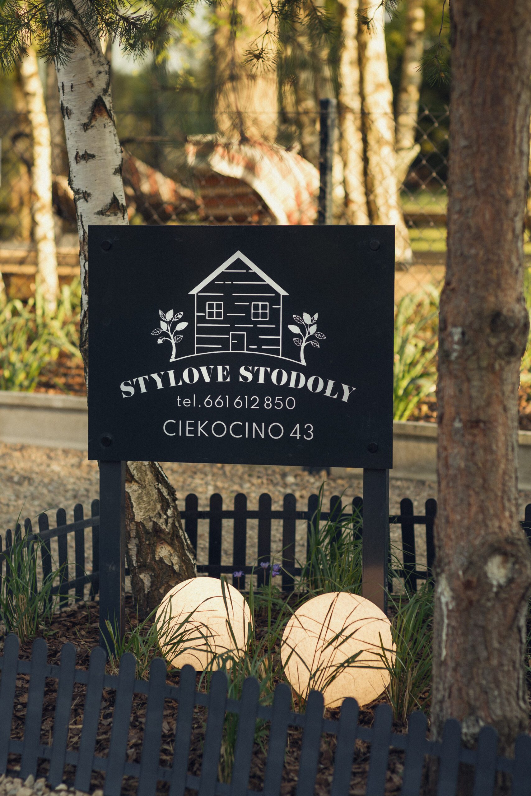 Stylove stodoły Ciekocino